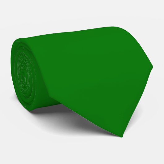 PixDezines smaragdgroen, doe-het-zelf kleur Stropdas (Opgerold)