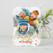 PixDezines sneeuwvlokken/vakantiekaarten Feestdagenkaart (Staand voorkant)