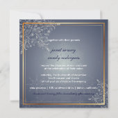 PixDezines Snowflakes, Winterevenementen Kaart (Achterkant)