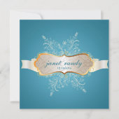 PixDezines Snowflakes, Winterevenementen Kaart (Voorkant)