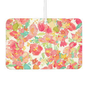 PixDezines sophie's garden/florale aquarel Luchtverfrisser