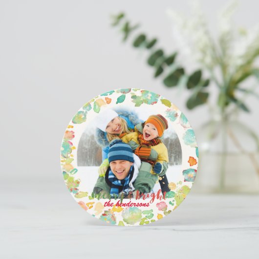 PixDezines sophie's tuin/vakantiekaarten Feestdagenkaart (Staand voorkant)