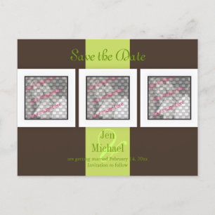 PixDezines sparen de kaders van de datumfoto/de kl Aankondigingskaart