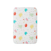 PixDezines Sprinkles Digitale Waterverf Badmat (Voorkant Verticaal)