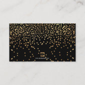 PixDezines Sprinkles/Faux Gold/Place Cards Plaatskaartje (Achterkant)