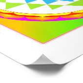 PixDezines Sri Yantra/Meditation/Chakra Poster (Hoek)