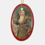 PixDezines St. Nicholas Keramisch Ornament (Links)