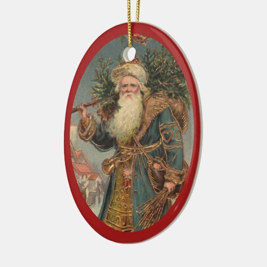 PixDezines  St. Nicholas Keramisch Ornament (Links)