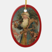 PixDezines St. Nicholas Keramisch Ornament (Voorkant)