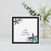 PixDezines STARFISH/FELT ECRU/DIY FONTS+ACHTERGROU Kaart (Staand voorkant)