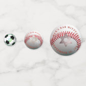 PIXDEZINES STER VAN DAVID, SPORT THEMA CONFETTI (Achterkanten)