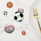 PIXDEZINES STER VAN DAVID, SPORT THEMA CONFETTI (Groep)