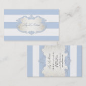 PixDezines stijlvol verstelbare strepen+kleur Visitekaartje (Voorkant / Achterkant)