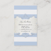 PixDezines stijlvol verstelbare strepen+kleur Visitekaartje (Achterkant)