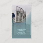 PixDezines Stijlvolle Architecten Visitekaartje (Achterkant)