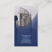 PixDezines Stijlvolle Architecten Visitekaartje (Achterkant)