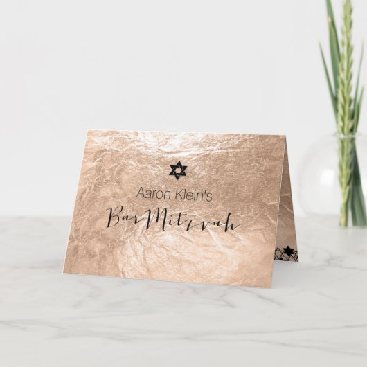 PixDezines stijlvolle fotobar mitzvah/faux folie (Voorkant)