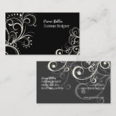 PixDezines Stijlvolle parelstalen/DIY-kleur! Visitekaartje (Voorkant / Achterkant)