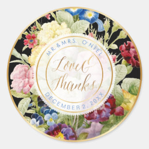 PixDezines  STILLEVEN BLOEMENARRANGEMENT Ronde Sticker