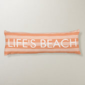 PixDezines strand/doe-het-zelf kleur Lichaamskussen (Achterkant)