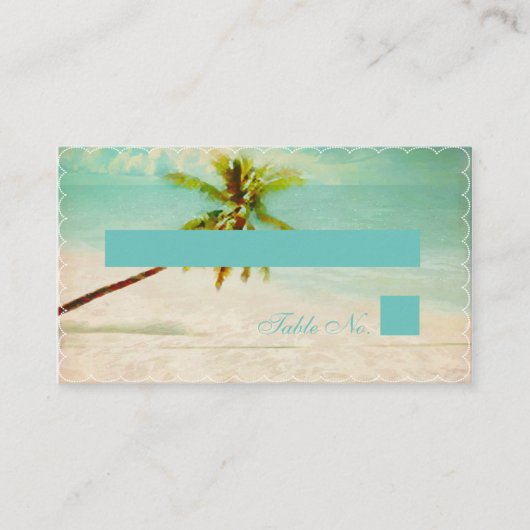 PixDezines  Strand/Escort /Plaatskaarten Plaatskaartje (Voorkant)