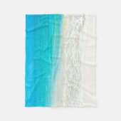 PixDezines strand fleece deken (Voorkant)