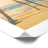 PixDezines strand Poster (Hoek)