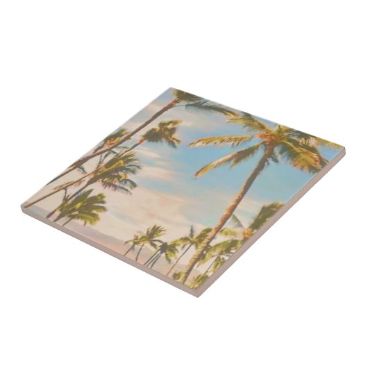 PixDezines  strand Tegeltje (Zijkant)