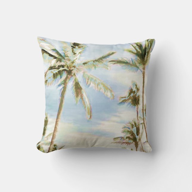 PixDezines  strandscène Kussen (Voorkant)