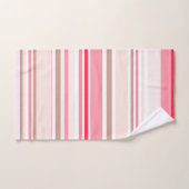 PixDezines Strawberry+Cream verstelbare strepen Bad Handdoek (Handdoek)