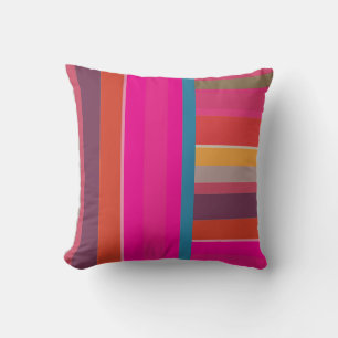 PixDezines strepen/DIY kleur Kussen