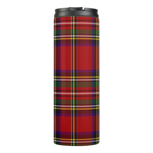PixDezines Stuart Tartan Thermosbeker (Achterkant)