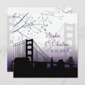 PixDezines SUNSET BIJ GOLDEN GATE/DIY Background Kaart (Voorkant / Achterkant)