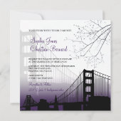 PixDezines SUNSET BIJ GOLDEN GATE/DIY Background Kaart (Achterkant)