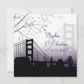 PixDezines SUNSET BIJ GOLDEN GATE/DIY Background Kaart (Voorkant)