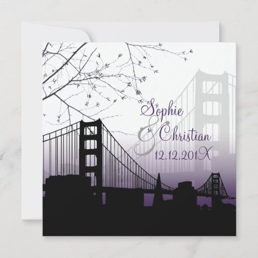 PixDezines SUNSET BIJ GOLDEN GATE/DIY Background Kaart (Voorkant)