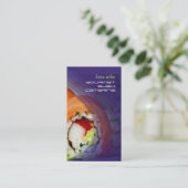 PixDezines sushi visitekaartjes (Staand voorkant)