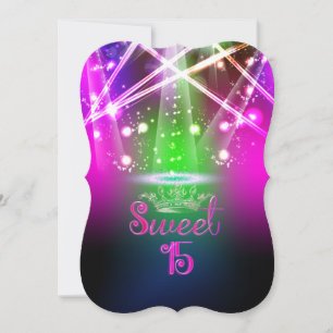 PixDezines Sweet 15, Laser Lights/Neon Lights Kaart