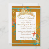 PixDezines Sweet 16/Butterfiles/Swirls/Dragonflies Kaart (Achterkant)