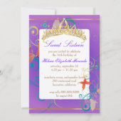 PixDezines Sweet 16/Butterfiles/Swirls/Dragonflies Kaart (Achterkant)