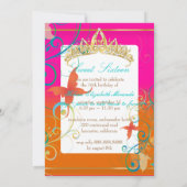 PixDezines Sweet 16/Butterfiles/Swirls/Dragonflies Kaart (Achterkant)