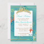 PixDezines Sweet 16/Butterfiles/Swirls/Dragonflies Kaart (Achterkant)