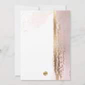 PixDezines Sweet 16 H2 Blush Pink gewassen Kaart (Achterkant)