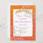 PixDezines Sweet 16/Regenboogzirls Kaart (Achterkant)