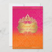 PixDezines Sweet 16/ Rossi Damask Kaart (Voorkant)