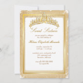 PixDezines Sweet 16/ Rossi Damask Kaart (Achterkant)