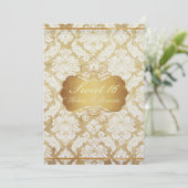 PixDezines  Sweet 16/venezia damask Kaart (Staand voorkant)