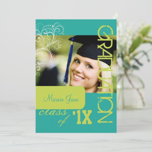 PixDezines Swirls, 2012 Graduation, DIY Color Kaart (Staand voorkant)