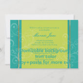 PixDezines Swirls, 2012 Graduation, DIY Color Kaart (Achterkant)