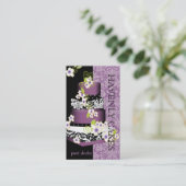 PixDezines Taart/Bakkerij/Patisserie Visitekaartje (Staand voorkant)